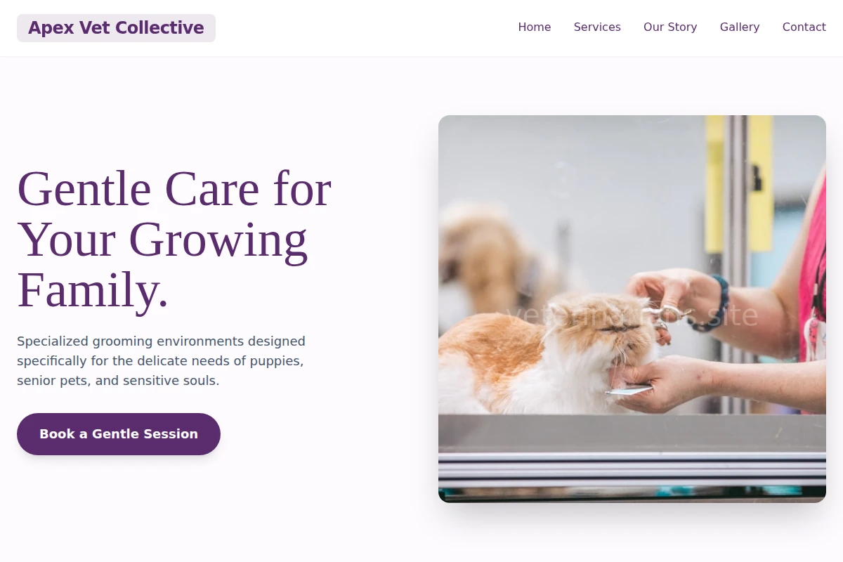 Pediatric Pet Grooming