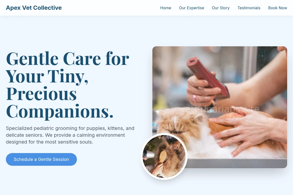 Pediatric Pet Grooming